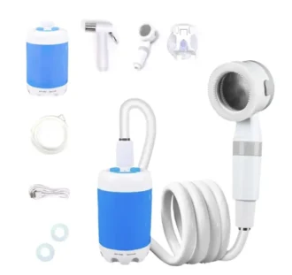 Kannettava Vesipumppu: Sarja letkulla ja suuttimilla